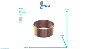 BUSH - 5369920001 suitable for MTU engines