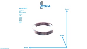 VENTILSITZRING - 5410532131 passend für MTU Motoren