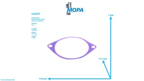 DICHTUNG - 862591 passend für Volvo/Volvo Penta Motoren