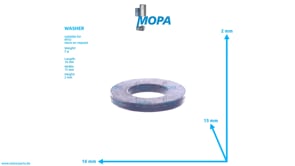 WASHER - 001440008000 suitable for MTU engines