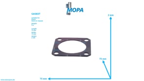 GASKET - 01167541 suitable for Deutz engines