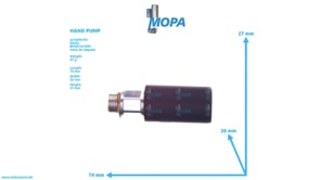 HAND PUMP - 02111897 suitable for Deutz engines