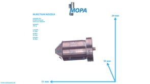 INJECTION NOZZLE - 03355290 suitable for MWM & Deutz engines