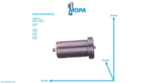 INJECTION NOZZLE - 12152988 suitable for MWM & Deutz engines