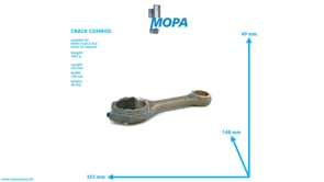 CRACK CONROD - 51024006050 suitable for MAN D engines