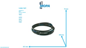 KEILRIEMENSATZ - 5229970092 passend für MTU Motoren