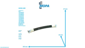 SCHLAUCHLEITUNG - 735038020104 passend für MTU Motoren