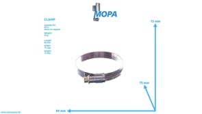 ROHRSCHELLE - 000000000672 passend für MTU Motoren