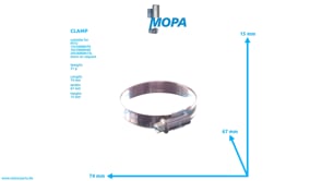 ROHRSCHELLE - 000000000671 passend für MTU Motoren