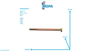 SCHRAUBE - 000000001041 passend für MTU Motoren
