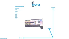 HOLLOW SCREW - 01119252 suitable for Deutz engines