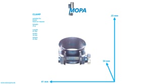 CLAMP - 01166369 suitable for Deutz engines