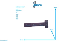 HEXAGON BOLT - 01166876 suitable for Deutz engines