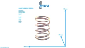 COMPRESSION SPRING - 01261986 suitable for MWM & Deutz engines