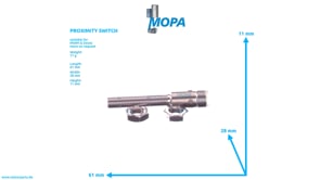 PROXIMITY SWITCH - 12149554 suitable for MWM & Deutz engines PROXIMITY SWITCH - 12149554 suitable for MWM & Deutz engines