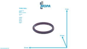 TORIC SEAL - 12156213 suitable for Deutz engines