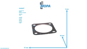 GASKET - 12159828 suitable for Deutz engines