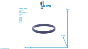 TORIC SEAL - 23511121 suitable for MTU engines