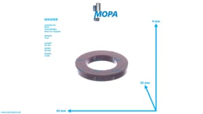 UNTERLEGSCHEIBE - 5110250376 passend für MTU Motoren