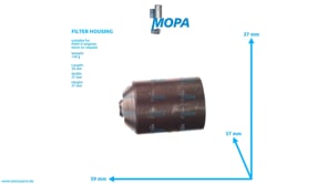 FILTER HOUSING - 51121020004 suitable for MAN D engines