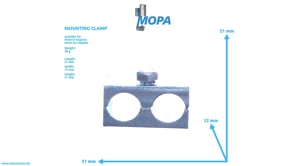 MOUNTING CLAMP - 51974016026 suitable for MAN D engines