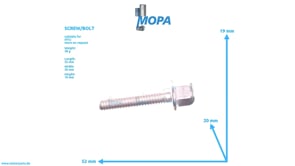 SCREW/BOLT - 5249900605 suitable for MTU engines