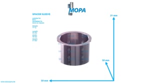 SPACER SLEEVE - 5272010153 suitable for MTU engines SPACER SLEEVE - 5272010153 suitable for MTU engines