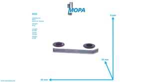 ROD - 5361400146 suitable for MTU engines