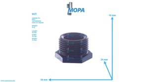 COLLAR NUT - 5410170171 suitable for MTU engines COLLAR NUT - 5410170171 suitable for MTU engines