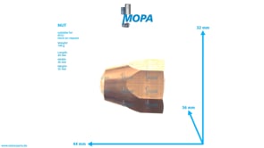MUTTER - 5509900353 passend für MTU Motoren