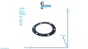 GASKET - 5531421580 suitable for MTU engines GASKET - 5531421580 suitable for MTU engines