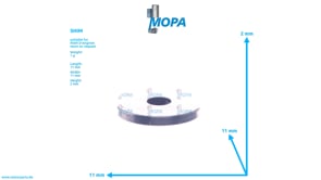 SHIM - 81113080063 suitable for MAN D engines