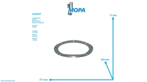 GASKET - 01158016 suitable for Deutz engines
