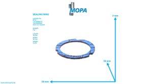 SEALING RING - 8699970269 suitable for MTU engines