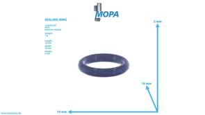 SEALING RING - 8699970321 suitable for MTU engines