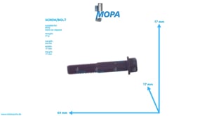 SCHRAUBE - 900170010020 passend für MTU Motoren