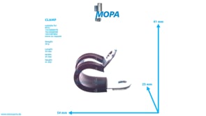 ROHRSCHELLE - 916016018202 passend für MTU Motoren