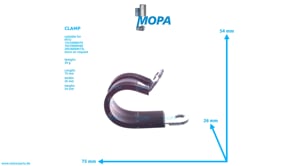 CLAMP - 916016030202 suitable for MTU engines