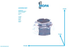 LOCKING NUT - 951674 suitable for Volvo/Volvo Penta engines
