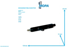 EXCHANGE FUEL INJECTOR - 03045161 suitable for Deutz engines