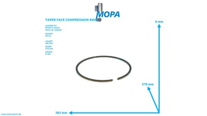 TAPER FACE COMPRESSION RING - 04041875 suitable for MWM & Deutz engines