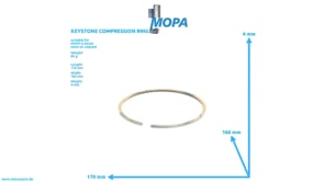 TRAPEZRING - 12303462 passend für MWM & Deutz Motoren TRAPEZRING - 12303462 passend für MWM & Deutz Motoren