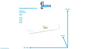 PRECHAMBER SPARK PLUG - 12453556 suitable for MWM & Deutz engines PRECHAMBER SPARK PLUG - 12453556 suitable for MWM & Deutz engines
