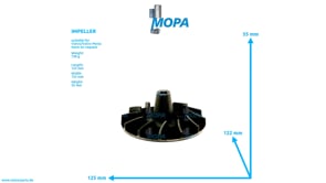 FLUEGELRAD - 1556331 passend für Volvo/Volvo Penta Motoren