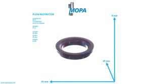FLOW RESTRICTOR - 5582030351 suitable for MTU engines FLOW RESTRICTOR - 5582030351 suitable for MTU engines
