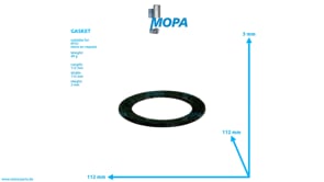 GASKET - 5311420280 suitable for MTU engines