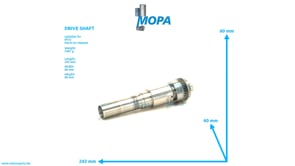 DRIVE SHAFT - 5502002002 suitable for MTU engines