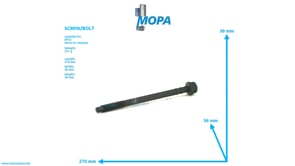 SECHSKANTSCHRAUBE - 5559900204 passend für MTU Motoren