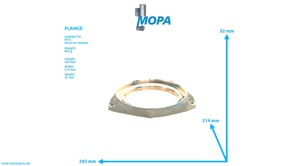 FLANSCH - 5561425415 passend für MTU Motoren