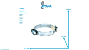 ROHRSCHELLE - 900288120003 passend für MTU Motoren